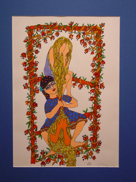 Mara Leiblum / knitting woman