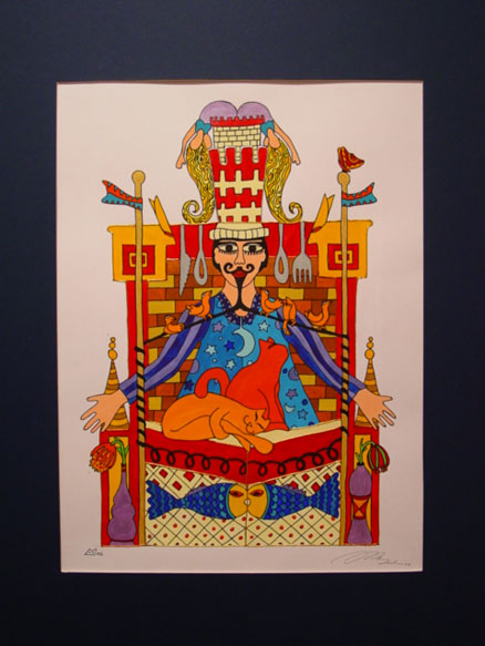 Mara Leiblum / magician behind castlewindow